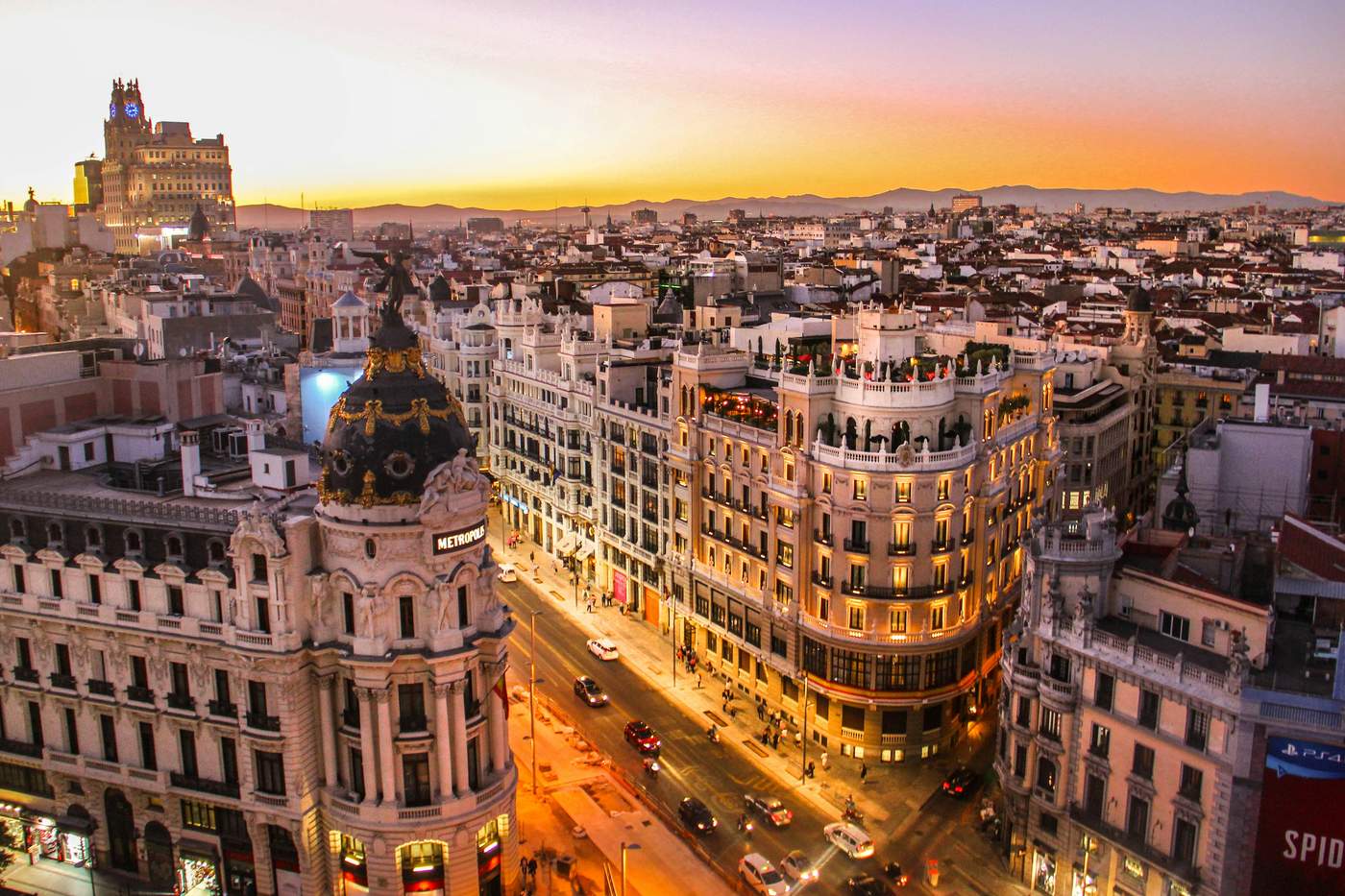 Vue aérienne Barcelone